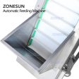 ZONESUN ZS-SLJ2 Nuts Granule Bucket Inclined Elevator Conveyor Belt Grain Feeding Machine For Sale