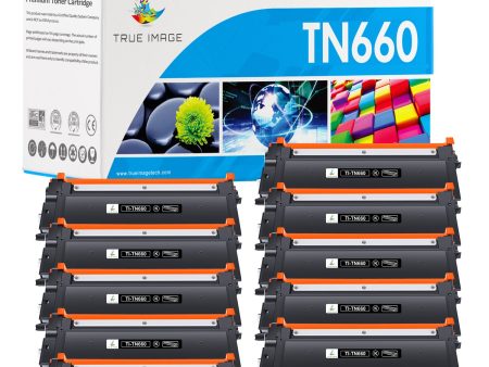 Compatible Brother TN-660 Toner Cartridges 10-Pack Supply