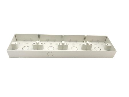 PVC BOX SURFACE TYPE NUT   ELECTRICAL BOX   WHITE BOX   BASE 3” x 13  Online Hot Sale