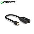 UGREEN MINI DP TO HDMI CONVERTER 4K (BLACK) Fashion