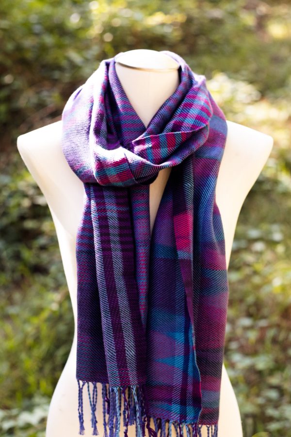 Borealis Variegated Woven Scarf Online