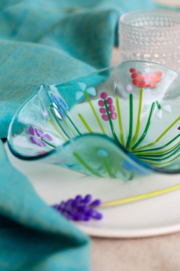 Flowery Drape Bowl Supply